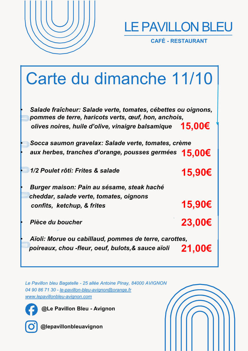 Le Pavillon bleu
